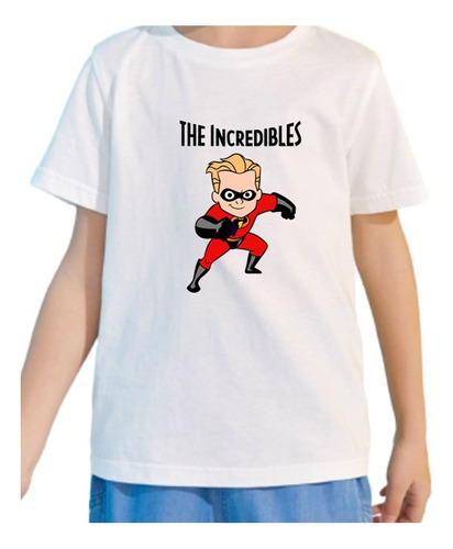 Polera Niño Unisex Los Increíbles 7