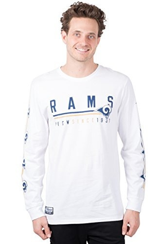 Camiseta Manga Larga Para Hombre Nfl Los Angeles Rams Icer