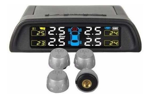 Tpms Sensor Presion Tem Llantas Auto Camioneta Wireles Solar