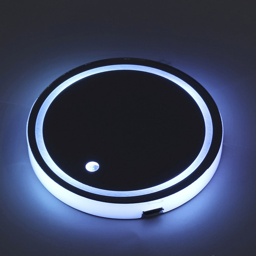 Tapete Para Vasos Con Luz Ambiental Led Para Coche, 2 Unidad