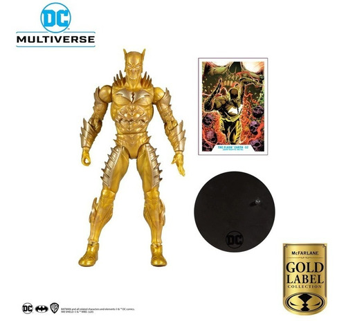 Mcfarlane Toys Dc Multiverse The Flash Earth -52 Gold Label 