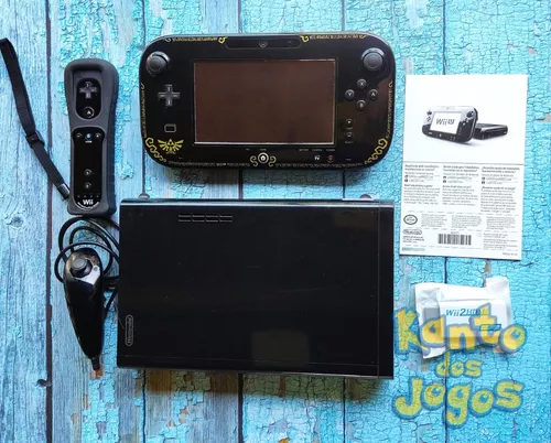 Console Nintendo Wii U Edição Zelda Com Controle