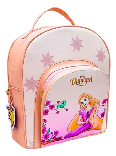 Mochila Elegante Diseño Rapunzel Disney World Alta Gama Premium