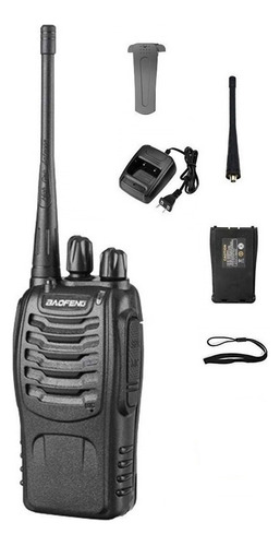 Radio Walkie Talkie Baofeng Bf-888s Uhf X1 Bateria 2800m Ah