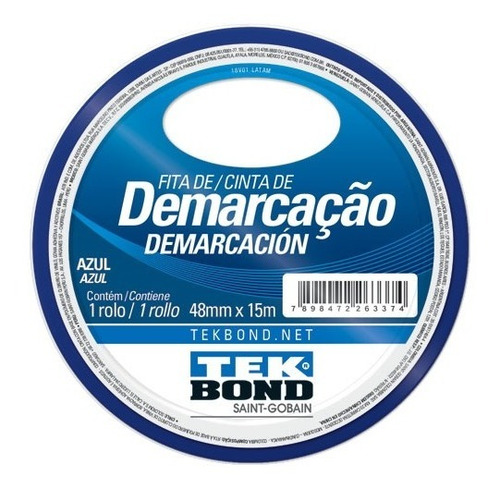 Cinta Demarcación Tekbond 48mm X 15mts 