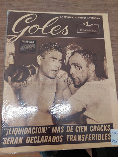 Revista Goles 288 15/12/1953