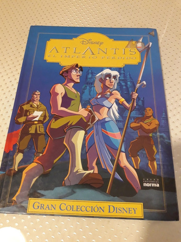 Libro Disney Atlantis El Imperio Perdido Tapa Dura Usado L 