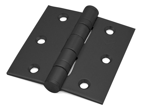 Bisagra 3 X 3 Para Puertas Con Rolineras, Color Negro