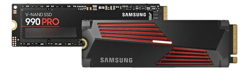 Unidad Ssd M.2  4tb Samsung 990 Pro Con Disipador Pcle.4.0