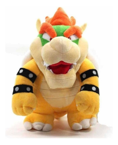 Bonito peluche Bowser Koopa de Super Mario Bros, 28 cm