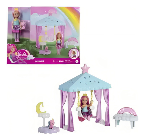 Muñeca Barbie Dreamtopia Chelsea Magic Cloud Balance Hlc27 Mattel juguete infantil mágico