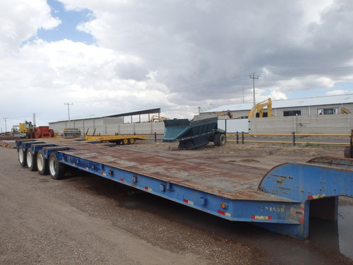 Remolque Plataforma Lowboy Trailer Camion Brown Folio 9140