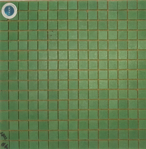 Imagen 2 de 6 de Venecitas Verde Ingles 2x2 Cm Biseladas Para Piletas X M2 !