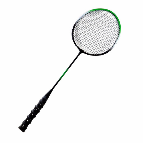 Raquetes De Badminton Verde E Preta Com Bolsa Raqueteira