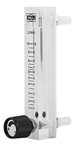 Medidor De Flujo De Gas 1-10 Lpm C/ Válvula De Control