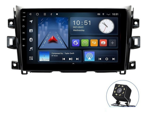Estéreo Cámara For Nissan Np300 Frontier 2016-2022 Gps Wifi