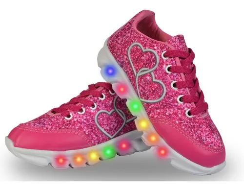 Sapato infantil store de luzinha