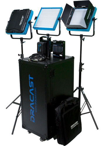 Dracast Newsroom Plus 3-light Kit (daylight)