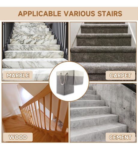 Cesto For Escaleras, Cesto For Escaleras De Moqueta Y