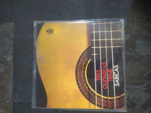 Imagen 1 de 3 de Tres Guitarras Tiene Sabicas Vinilo