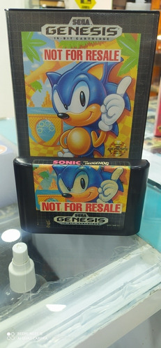 Imagen 2 de 6 de Sonic Original Sega Génesis