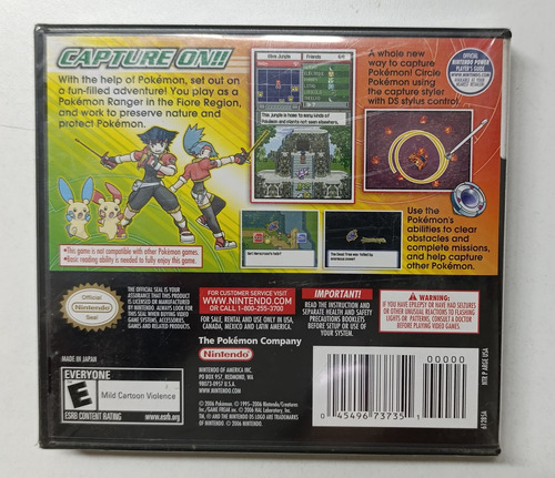 Pokemon Ranger Para Nintendo Ds (nuevo)