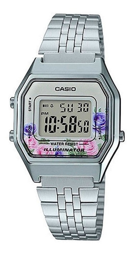 Relógio Casio Feminino Vintage Floral La680wa-4cdf-br