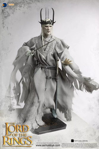 Boneco Senhor Anéis Rei Bruxo Asmus Toys Gandalf Arag Figure