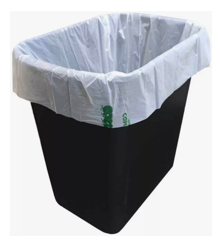 Costalitos Bolsa Basura Compostable Grande 70 Pzas 49 L