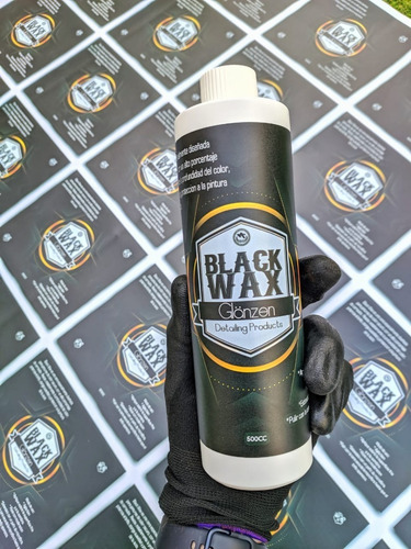 Imagen 4 de 8 de Glänzen Detailing | Black Wax | Cera Carnauba | 500ml