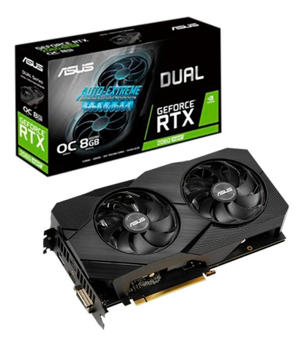 Placa De Video Geforce Dual Rtx 2060 Super O8g Evo V2 Pc