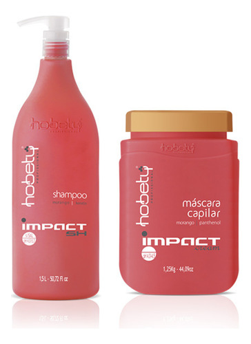 Shampoo Impact Morango Hobety 1,5l