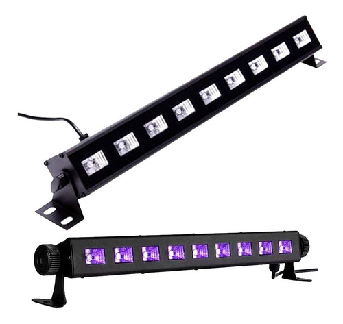 Luz Led Uv Para Fiesta Barra 9x3w