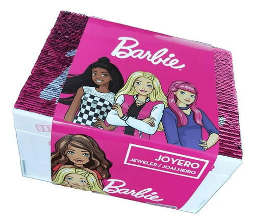 Joyero Alhajero Decorable De Barbie Estuche Original