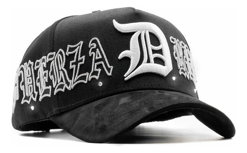 Gorra Dandy Hats X Fuerza Regida Crystals Negro/blanco Única Dandy Hats