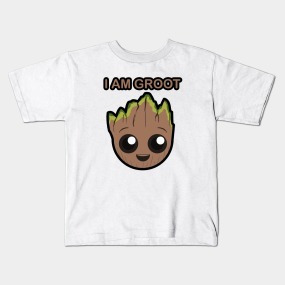 Remera Dragonfly Negra Y Blanca Groot Guardianes Col. A 11