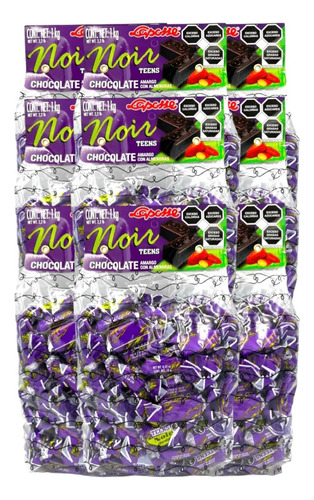 Laposse Chocolate Teens Noir Morado 9 Kg Amargo Almendra