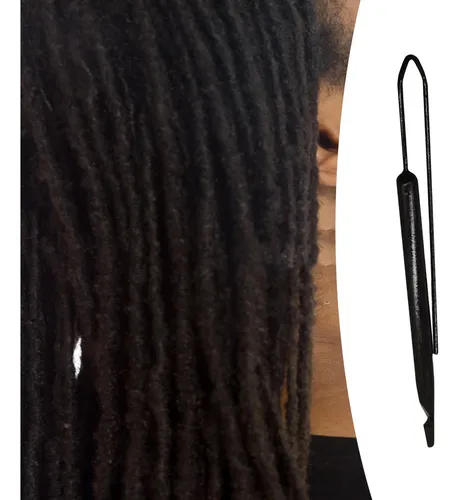 6 Gancho De Ganchillo Para Rastas, Aguja Para Hacer Cabello,