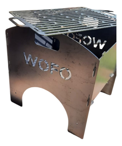 Fogon Asador Portátil Camping Con Parrilla