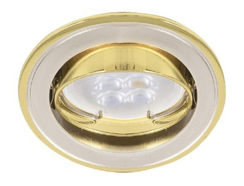 Lampara De Plafon Andora Perla Oro 47w Gx5.3 Tecnolite