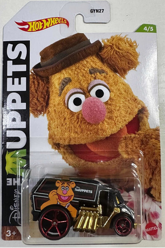 Hot Wheels Muppets Disney Fozzie