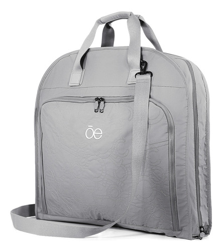 Maleta Portatrajes Cloe Gris 57x55x11 Cm - Ideal Para Viajes Gris