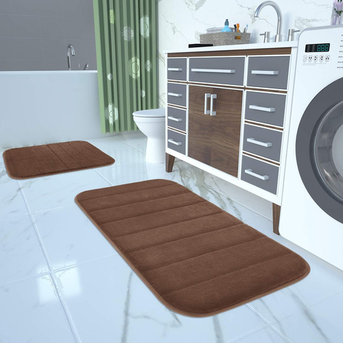 Alfombra De Baño Yimobra, Espuma Viscoelástica Absorbente Ab