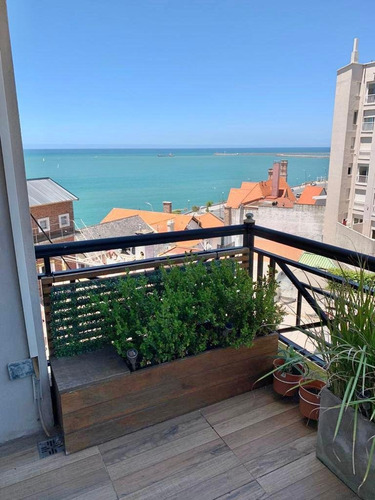 Imagen 1 de 30 de Semipiso 3 Amb C Vista Al Mar En Triplex C Terraza Propia Playa Chica