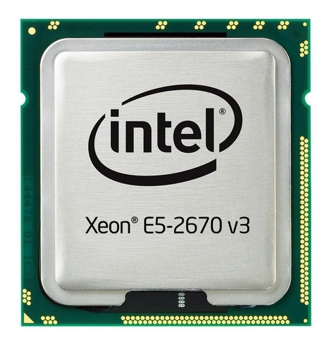 Procesador Intel Xeon E5-2670 V3 BX80644E52670V3 de 12 núcleos y 3.1GHz de frecuencia