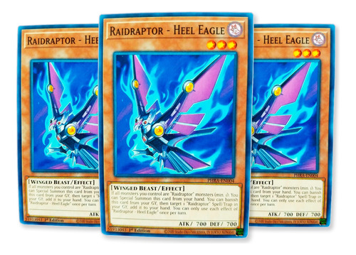 Yugi-oh! Raidraptor Heel Eagle Phra-en004 Comun