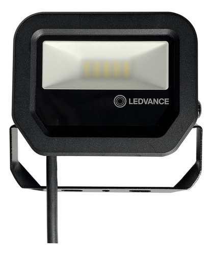 Refletor de projetor LED Osram Floodlight 10w Pfm 800lm 100° Cor da caixa Cor da luz preta Luz branca