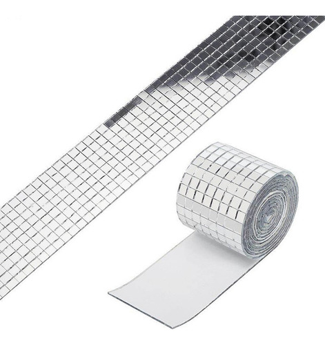 Miniazulejos De Espejo Cuadrados Acrílicos De 10 Mm X 10 Mm