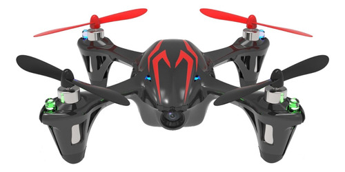 Drone Hubsan X4 Cemare H107C Standard con cámara SD black y red 1 batería