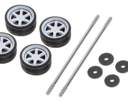 1:64 Llantas De Goma For Rueda De Coche Llantas De Goma G3